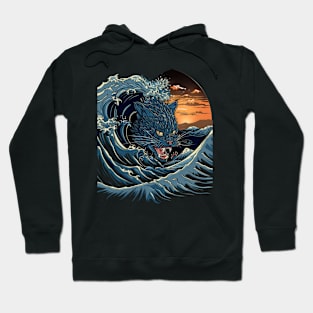 Catzilla Cat Feline Majesty Hoodie